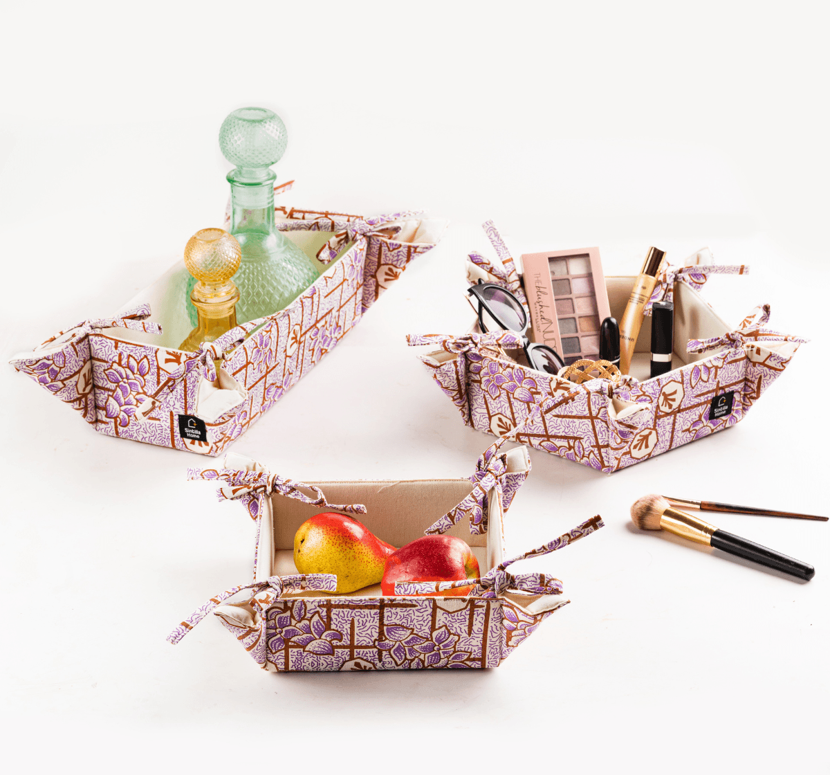 Eco-Friendly Multi Purpose Trays (Set of 3)