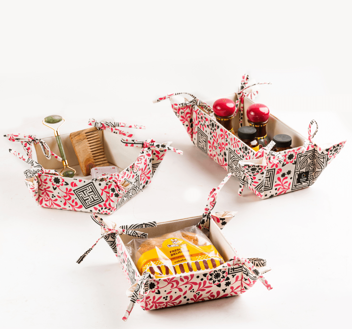 Eco-Friendly Multi Purpose Trays (Set of 3)