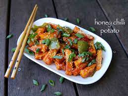 Chilli Honey Potato