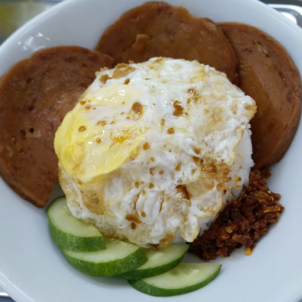 Luncheon Meat & Egg with Rice - Set A